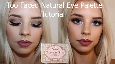 too faced natural eyes|too faced natural eyes original.